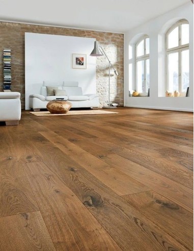 Parquet contrecollé brut poncé CHÊNE WE 15X180