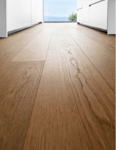 Parquet contrecollé brut poncé CHÊNE NA 21X200