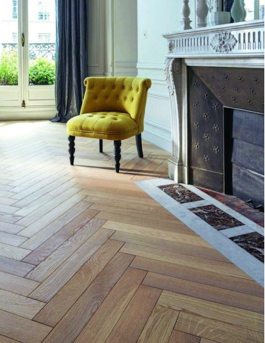 Parquet Bâton Rompu brut, CHÊNE PR 22X70X350