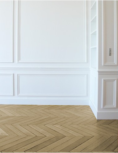 Parquet Point de Hongrie brut, CHÊNE NA 21X120X676