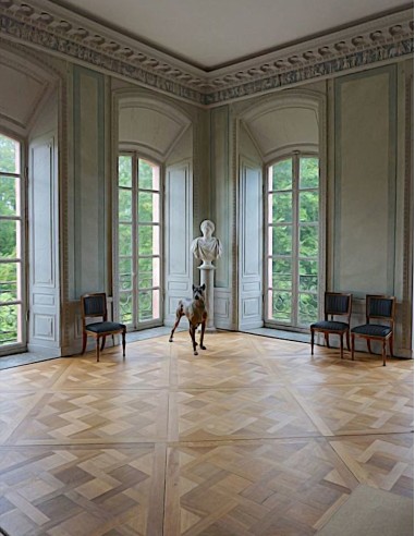 Parquet Versailles brut poncé CHÊNE PR 23X800X800